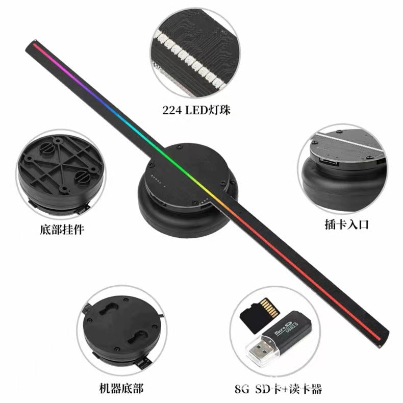 3D Stereoscopic Holographic Projector