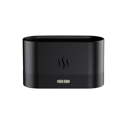 USB Simulation Flame Aroma Diffuser – 3D Flame Humidifier Atmosphere Light