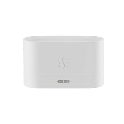 USB Simulation Flame Aroma Diffuser – 3D Flame Humidifier Atmosphere Light